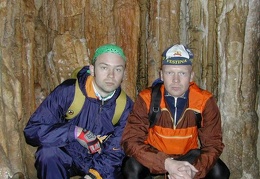 Пещера. Макс и Кирилл